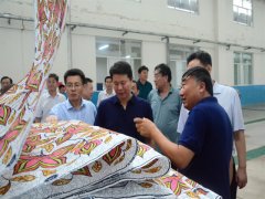 区高质量发展观摩团到公司现场观摩